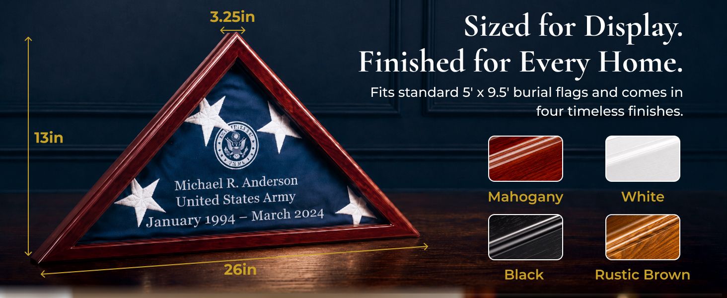 Flag Display Case A+ module 5